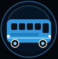 Shuttle operators icon